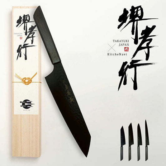 【プロの料理人が愛用する包丁ブランド】堺孝行 朗黒 V金10号 vg10 青木刃物製作所